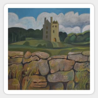 Kinlough Castle Ireland Sticker